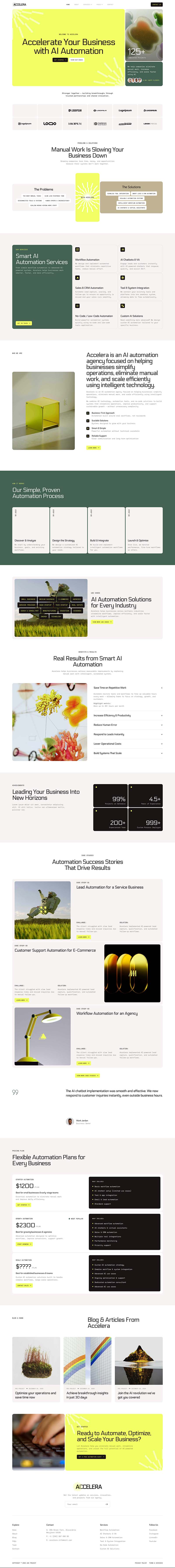 Home — Accelera - AI Automation Agency Elementor Template