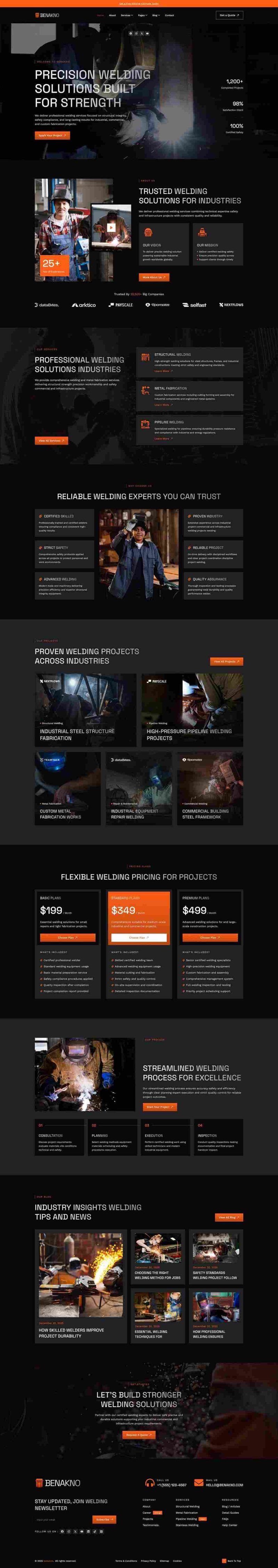 Home — Benakno - Welding Services Elementor Template