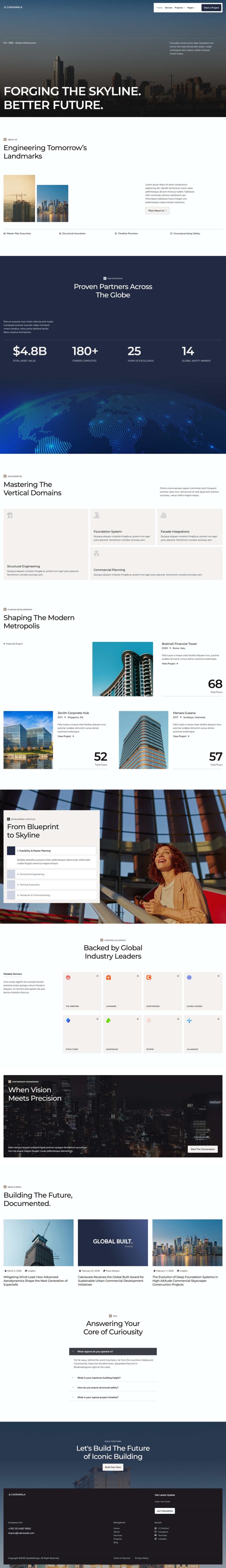 Home — Cakrawala - Skyline & Commercial Construction Elementor Template