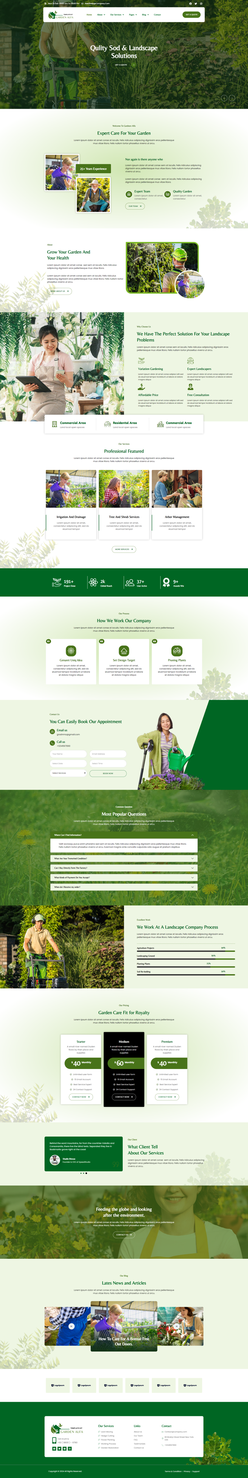 Home — Garden Alfa - Landscape & Gardening Elementor Template