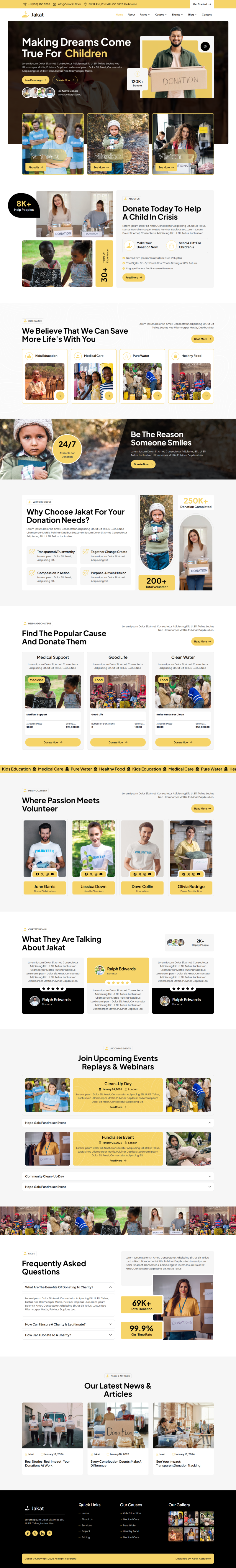 Home — Jakat - Charity & Donation Elementor Template