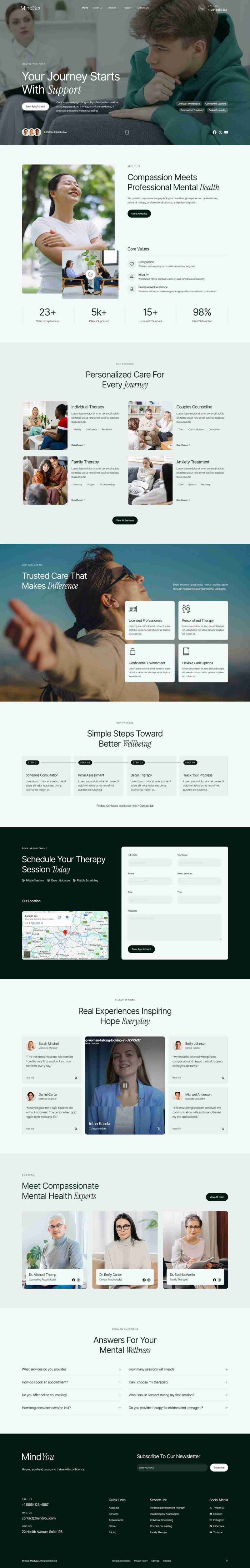 Home — Mindyou - Psychology & Counseling Elementor Template