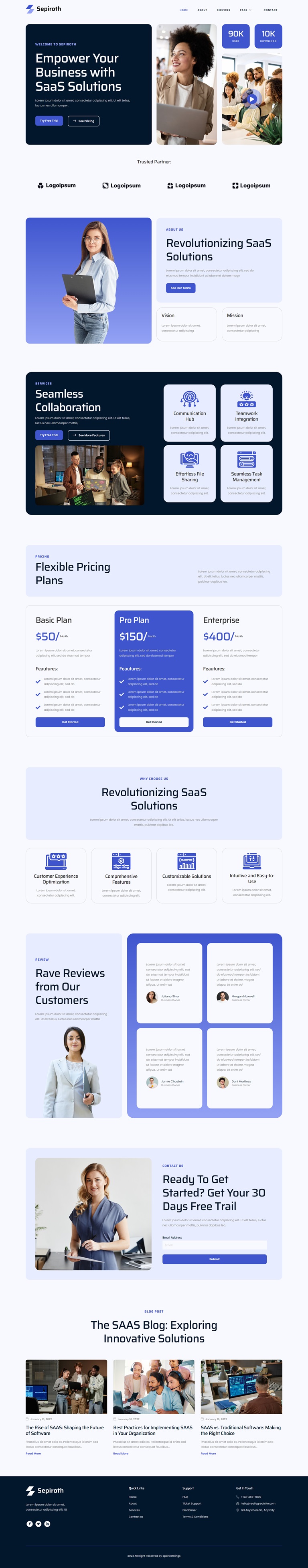 Home — Sepiroth - Saas & Tech Startup Elementor Template