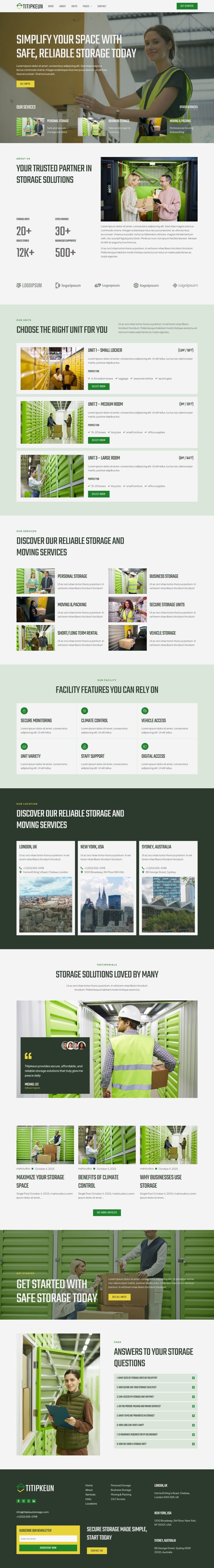 Home — Titipkeun - Storage Service Company Elementor Template